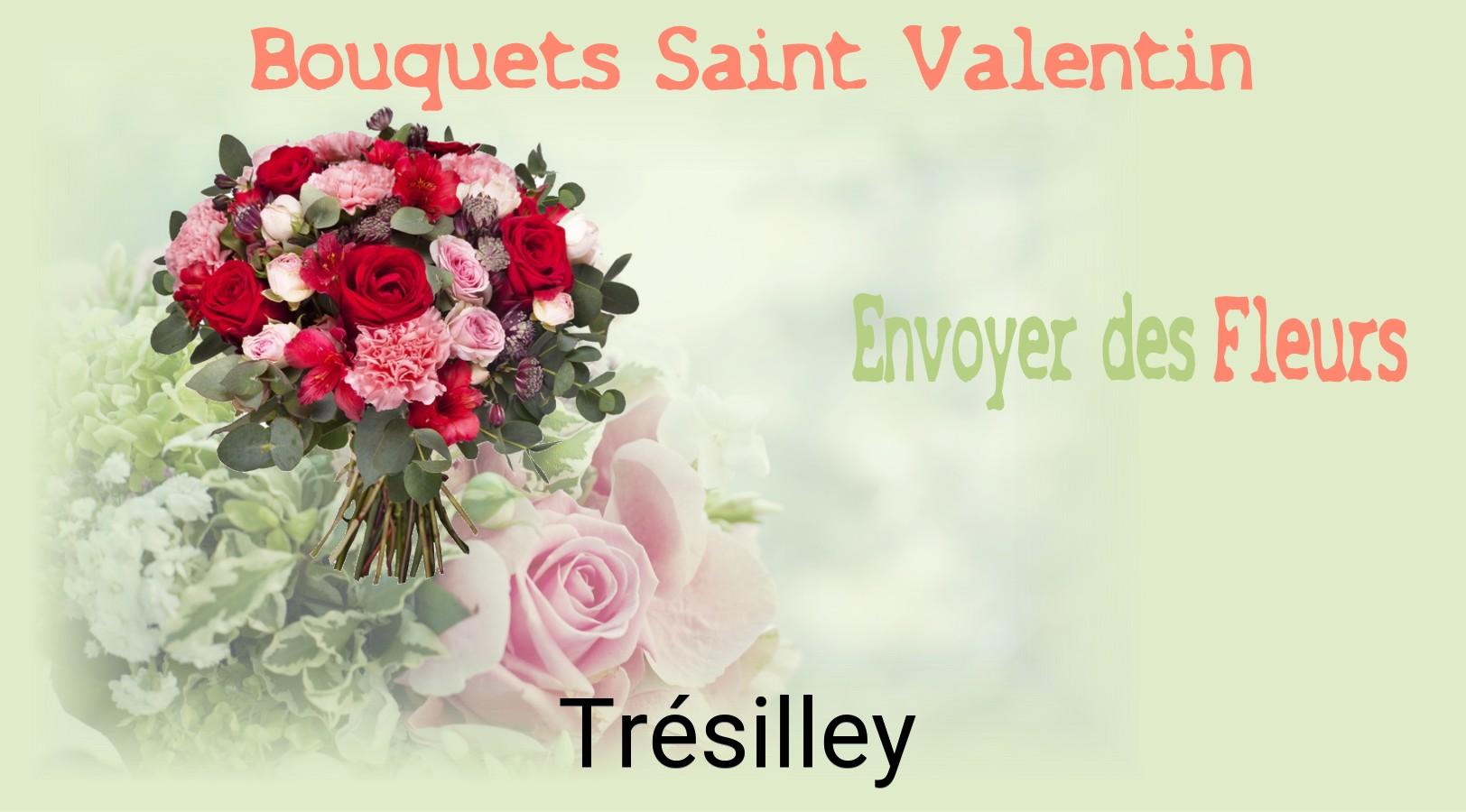 Roses de Saint-Valentin livrées à Trésilley